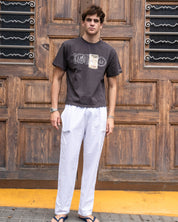 SAILING POSTCARD T-SHIRT